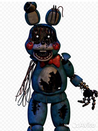 Toy Bonnie из fnaf 2 Пластилиновая фигурка