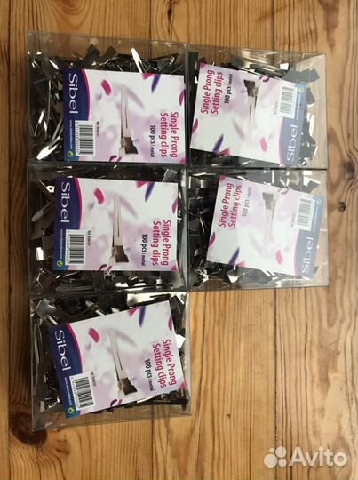 Зажимы / уточки для волос по 100 штук
