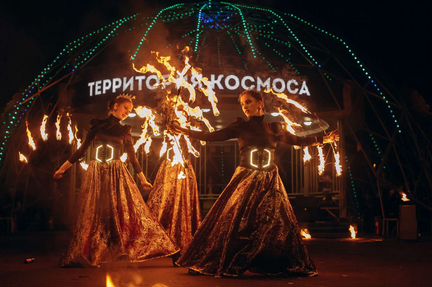 Фаер-шоу в Москве и Подмосковье