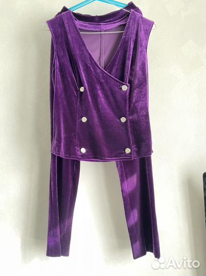Бархатный костюм