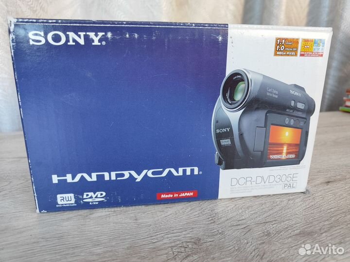 Видео камера sony handycam DCR DVD 305E