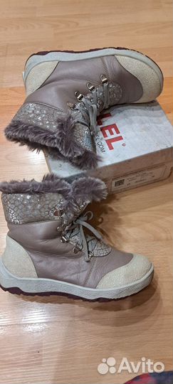 Полусапожки зимние натуральная кожа детские