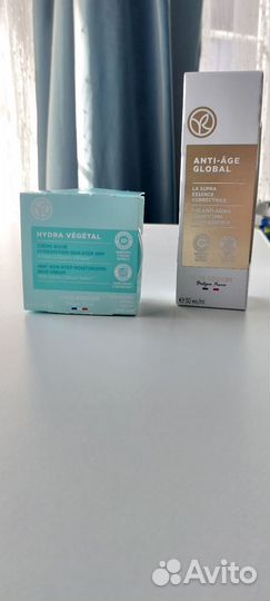 Крем и сыворотка Yves rocher