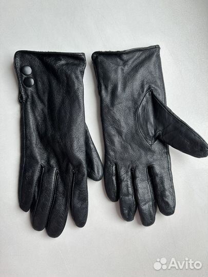Перчатки женские кожаные 7.5 размер