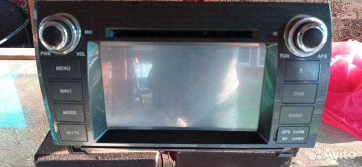 Родная штатная магнитола Тойота Секвойя 2008