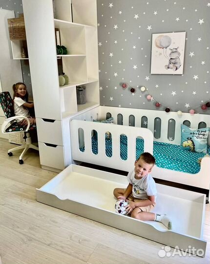 Детская кровать манеж Skazka