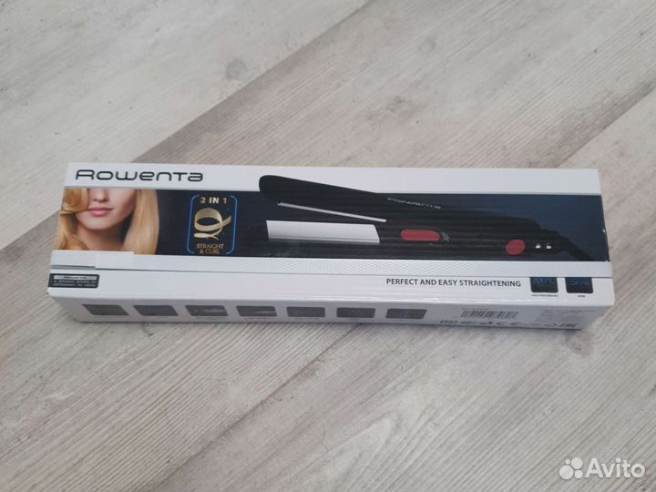 Выпрямитель для волос Rowenta SF1500D8 (новый)