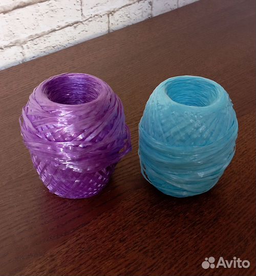 Нить для вязания мочалок