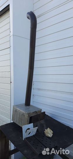 Печь дровяная. Мини буржуйка. Сделано в СССР