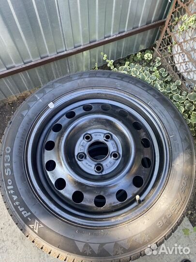 Колеса в сборе r16 зимние 5 114.3