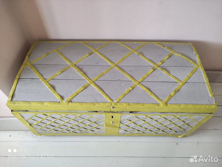 Сундук деревянный старинный антиквариат