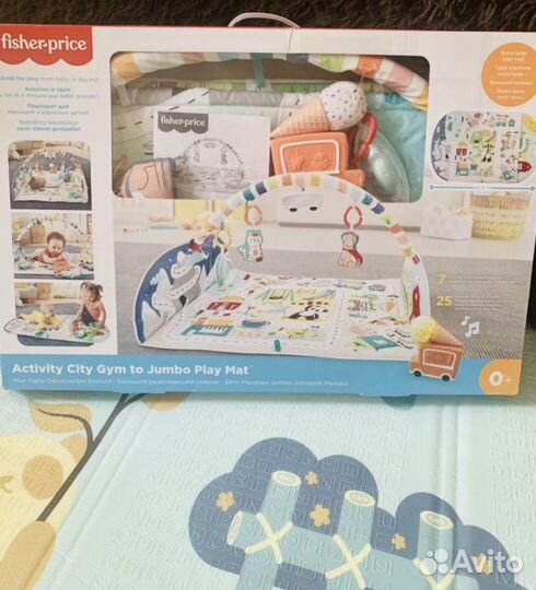 Развивающий коврик fisher price