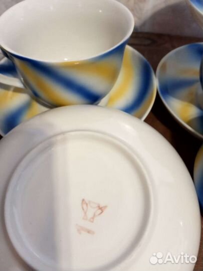 Чашка с блюдцем