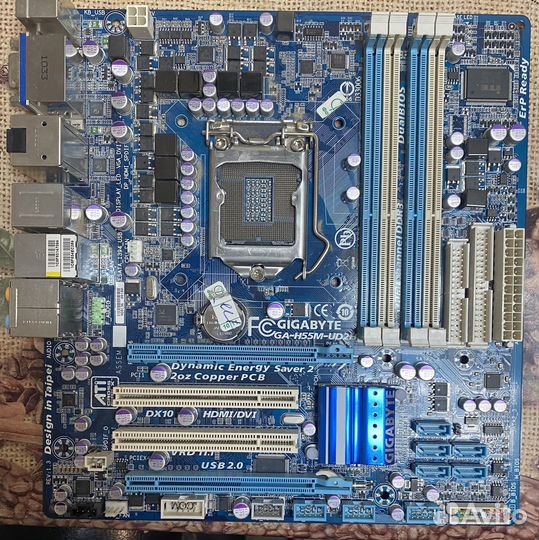 Материнская плата gigabyte