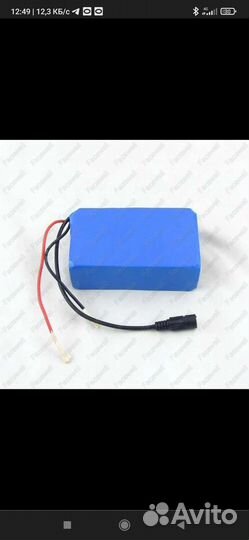 Аккумулятор li ion для эхолота и электро насоса