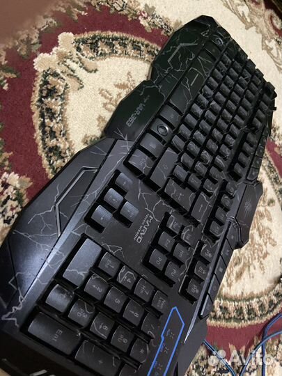 Игровая клавиатура с подсветкой marvo var-363