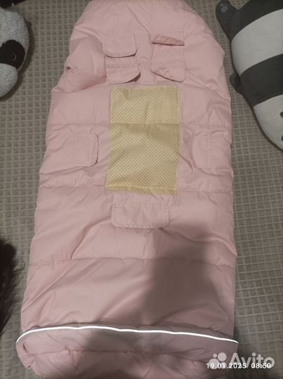 Зимний конверт в коляску до 3 лет