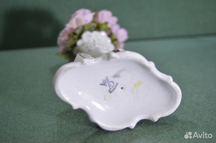 Подсвечник фарфоровый немецкий. Фарфор, handarbeit