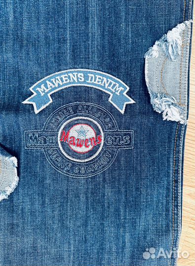 Джинсы синие Новые с биркой 28 размер