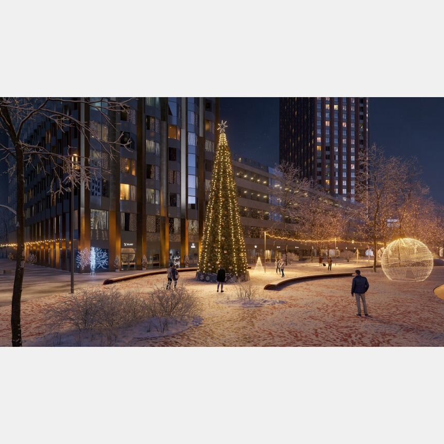 1-к. квартира, 40,8 м², 23/28 эт.