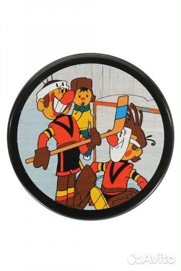 Шайба хоккейная Метеор 4 - в подарочной упаковке