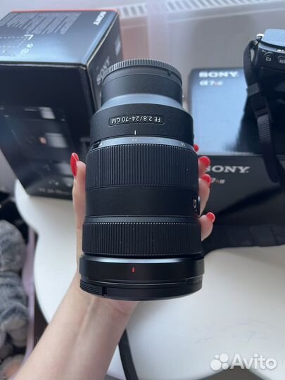 Фотоаппарат sony a7r4 + sony fe 24-70 mm f 2.8