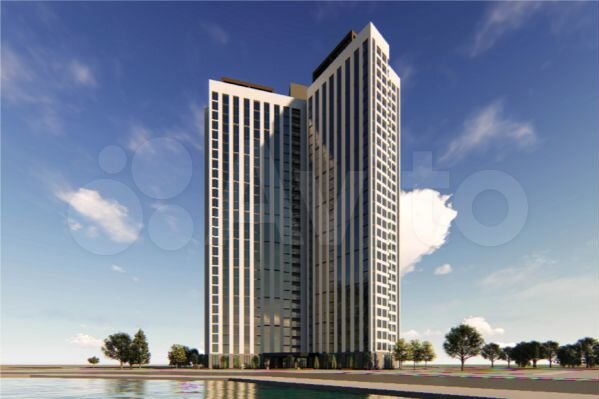 Квартира-студия, 33,1 м², 2/24 эт.