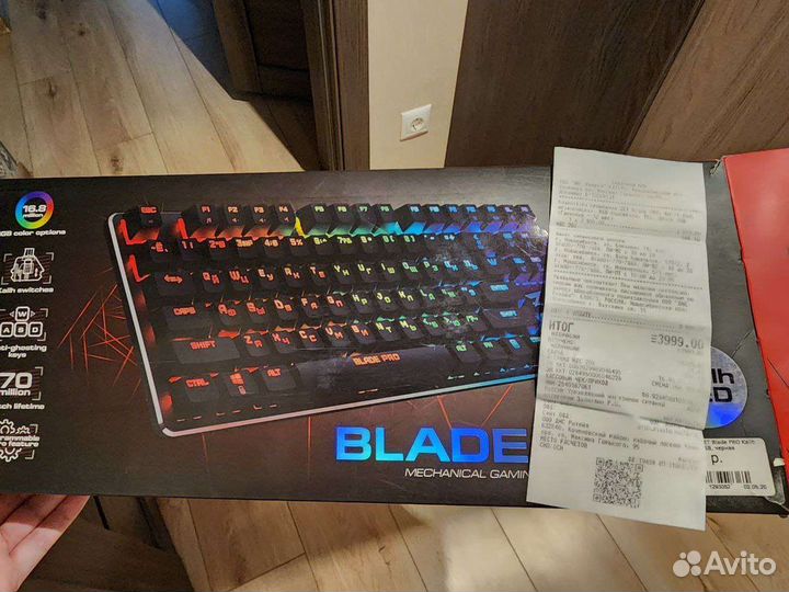 Игровая клавиатура zet blade