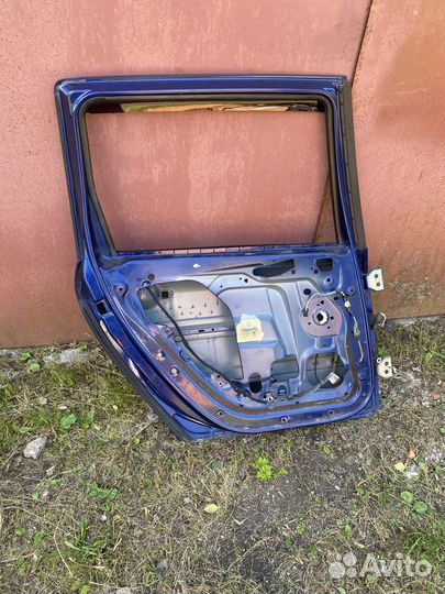 Дверь задняя левая peugeot 307sw