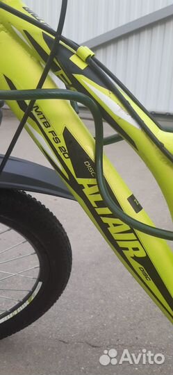 Продам горный велосипед altair MTB FS20
