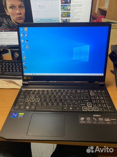 Игровой Ноутбук Аcer nitro 5