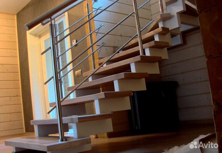 Лестница в стиле лофт