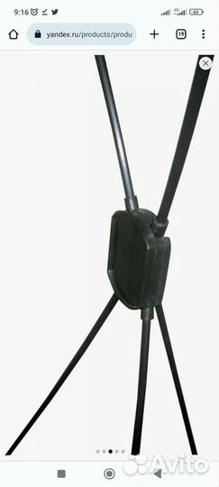 Стенд мобильный для баннера X-banner