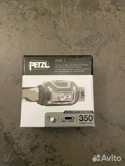 Налобный фонарь Petzl aria 1 RGB 350 Lm