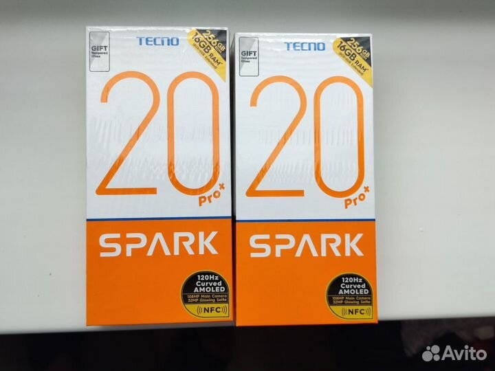 Tecno Spark 20 Pro+, 8/256 ГБ