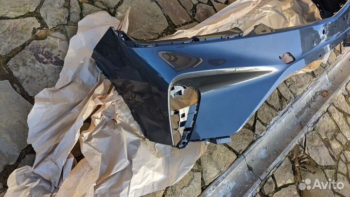 Бампер передний Geely Coolray повреждённый