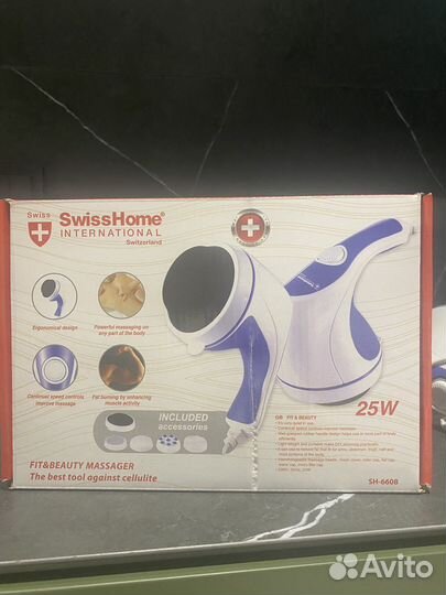 Массажер Swiss Home SH-6608 для тела новый