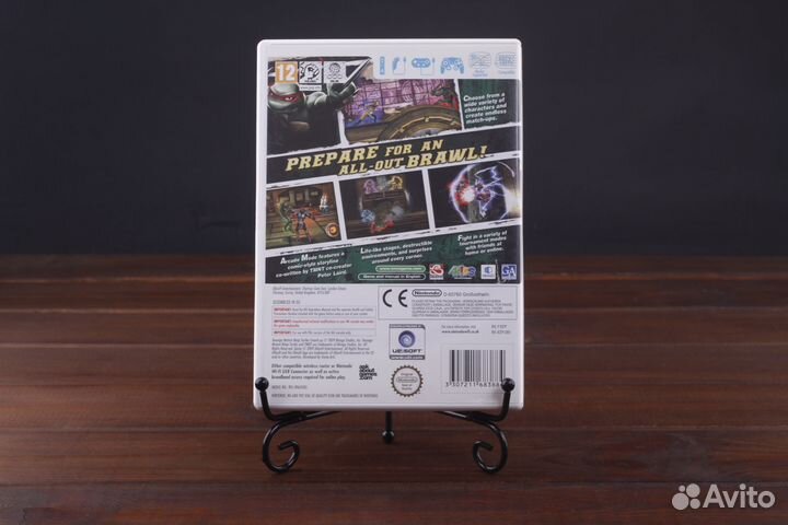 Wii Teenage Mutant Ninja Turtles Smash-Up Лицензия