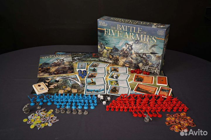 Битва пяти воинств -Новая настольная игра в пленке