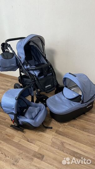Коляска 3 в 1 Sonic plus