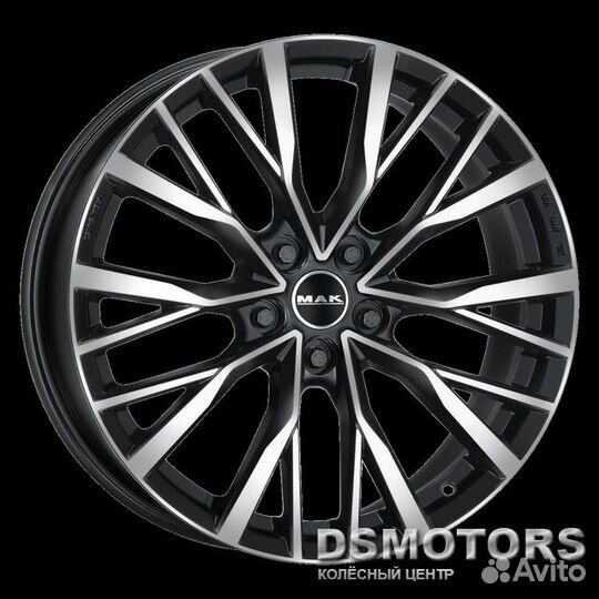 Диски Kent 8.5/20 5x108 ET42 d63.4 black mirror