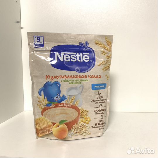 Nestle молочная каша мультизлаковая 9+