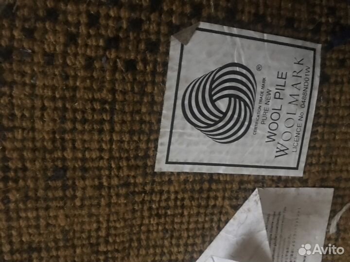 Ковер новый шерсть