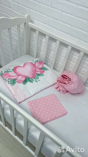 Комплект в кроватку для новорождённых