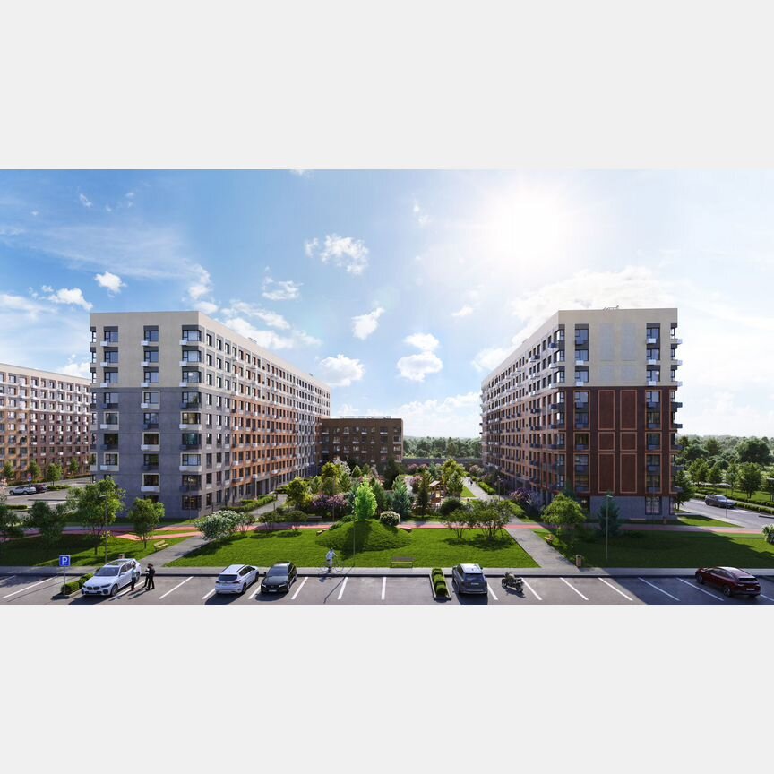 1-к. квартира, 32,9 м², 8/9 эт.