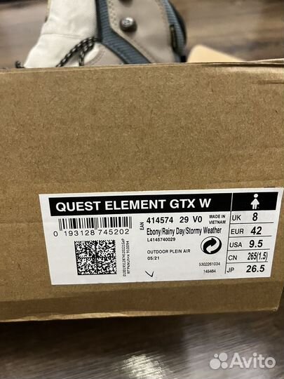 Треккинговые ботинки Salomon новые оригинал