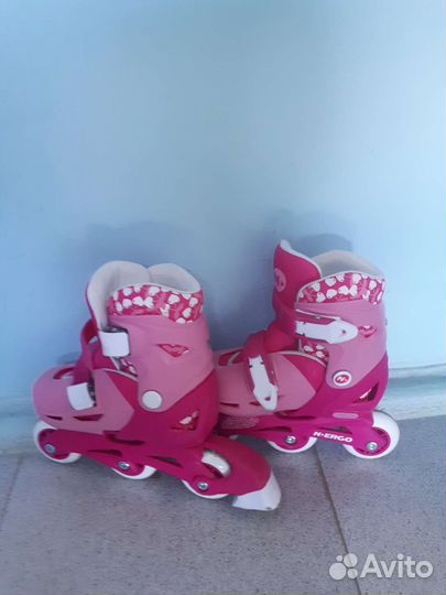 Роликовые коньки детские раздвижные