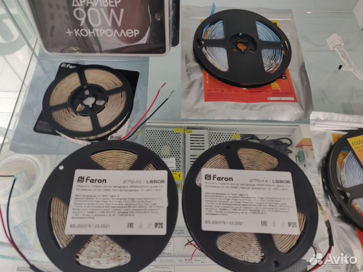 Светодиодная лента белая и цветная