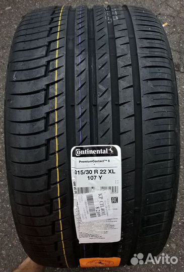 Continental PremiumContact 6 315/30 R22 107Y