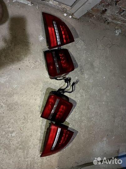 Задние фонари рестайлинг Ауди A8 D3 / S8 D3